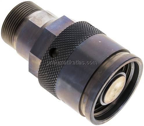 Hydraulik-Rohrleitungskupplung, Stecker Baugr.6, 30 S (M42x2)