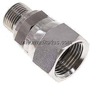 Einstellb. Einschraubverschr. UNF 7/8"-14(IG)-G 3/8"(AG)