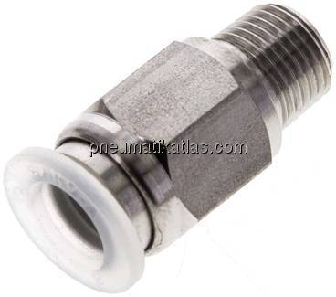 Gerader Steckanschluss R 1/8"-8mm, IQS-PP