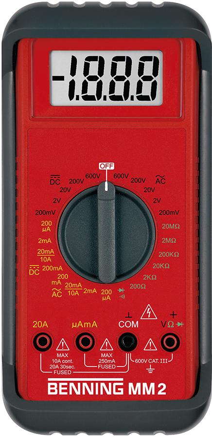 Digital-Multimeter MM 2 Benning