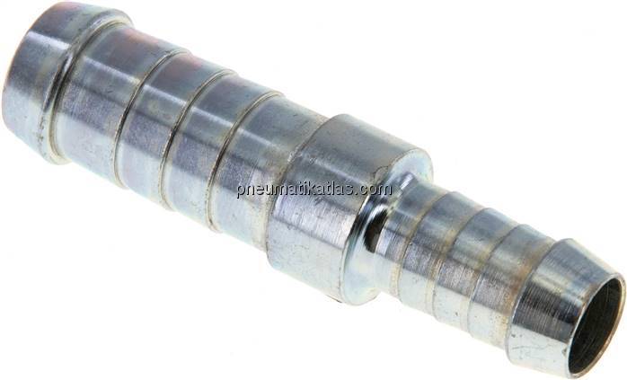 Schlauchverbinder 14 - 15mm / 11 - 12mm, Stahl verzinkt