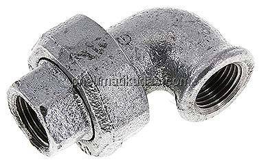 Winkel-Verschraubung flach dichtend Rp 1/2" (IG)