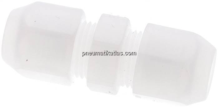 Gerade Schlauchverbindung 12x10mm, Polypropylen