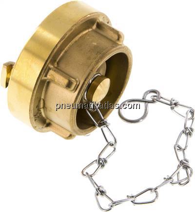 Storz-Blindkupplung 25-D (31mm), Messing