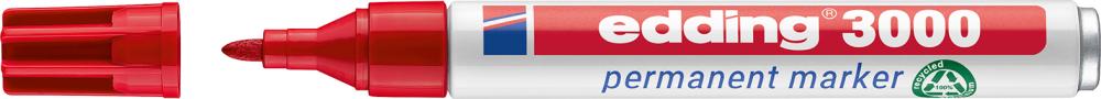 Permanentmarker 3000 rot edding