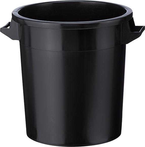 Kunststoff-Tonne schwarz Inhalt: 50 Liter