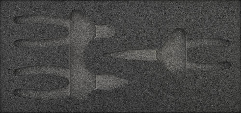 Werkzeugmodul 1/3 leer Zangen VDE Knipex