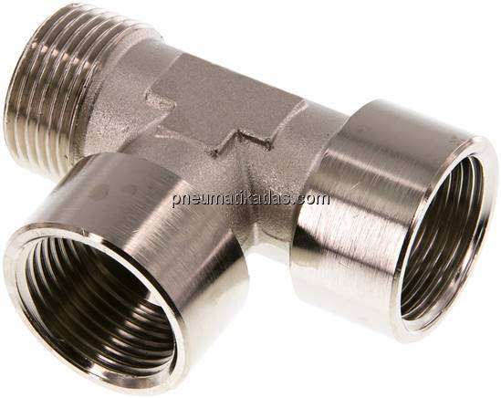 LE-Einschraubstück G 1"(IG)-R 1"(AG), Messing vernickelt