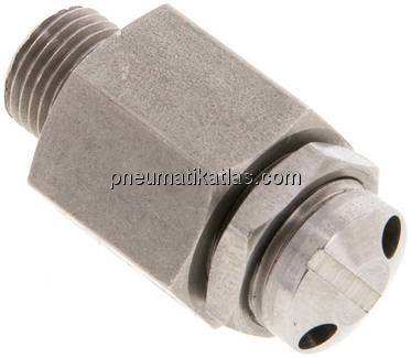 Mini-Sicherheitsventil G 1/8", 16 - 32 bar, 1.4305