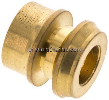 Reduziereinsatz f. Klemmringverschraub. 14mm-8 (M12x1)mm, Messing