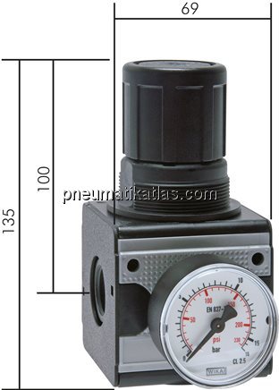 Exemplarische Darstellung: Druckregler & Präzision