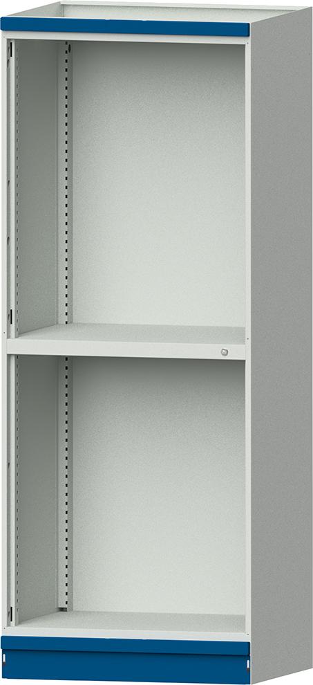 Leergehäuse Modell 102 B865xT720xH2200mm RAL 7035 Schubladenblock NH 900mm