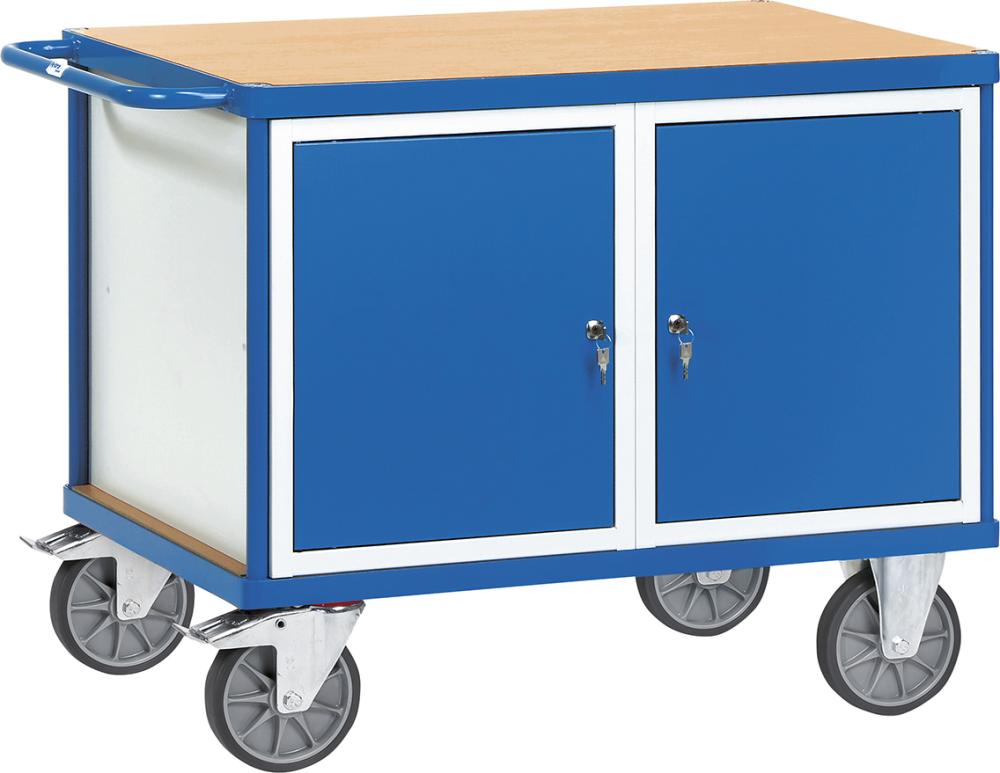 Werkstattwagen 600 kg 1050x700mm, 2 Türen