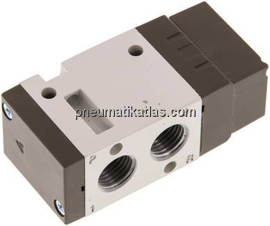 3/2-Wege Pneumatikventil, G 1/4", Federrückstellung (NO)