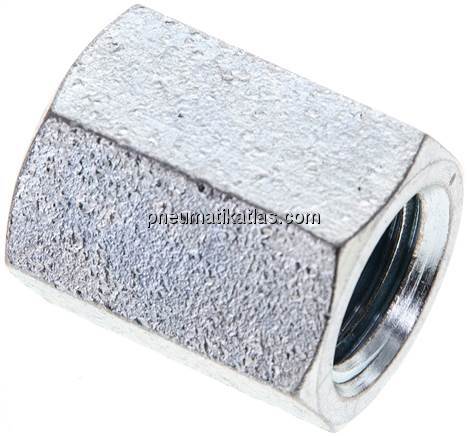 Verschlusskappe NPT 1/4", Stahl verzinkt