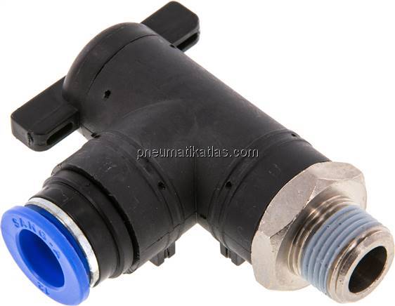 Winkel-Absperrhahn R 3/8"-12mm, IQS-Standard