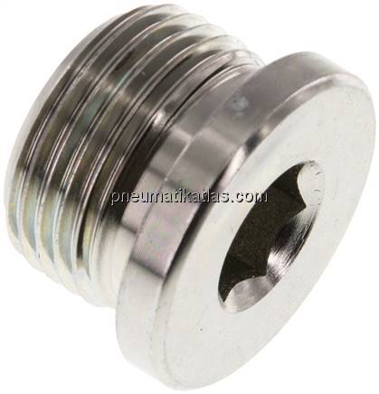 HD-Verschlussstopfen Innenskt. M 27x2, Stahl verzinkt