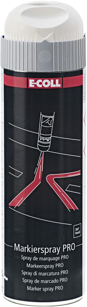 PRO Markierspray 500ml weiß E-COLL