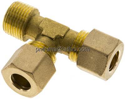 LE-Klemmringverschraubung R 3/8"-10 (M16x1,5)mm, Messing