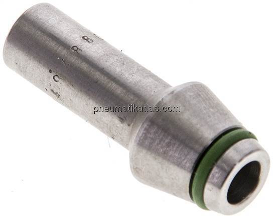 Anschweißnippel 8 x 1,5mm, 1.4571