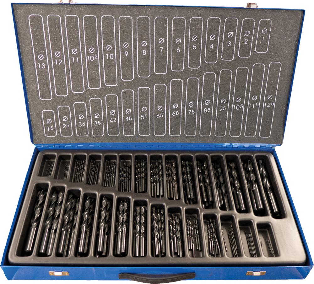 Spiralb.-Stz D338N, rollg. 1-13mm, 145-tlg. HSS FORUM