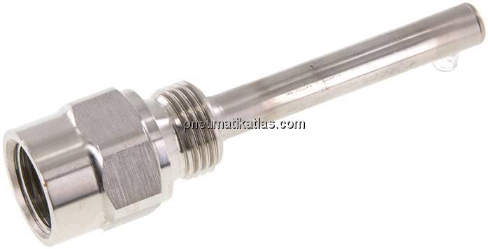 Schutzrohr zum Einschrauben (G 1/2"), 100mm, 1.4571