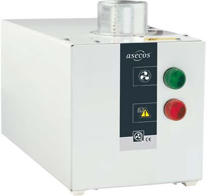 Entlüftungsaufsatz mit Überwachung, Alarm