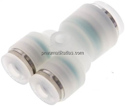 Y-Steckanschluss 6mm-4mm, IQS-PVDF