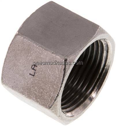 Verschlusskappe NPT 1", 1.4408