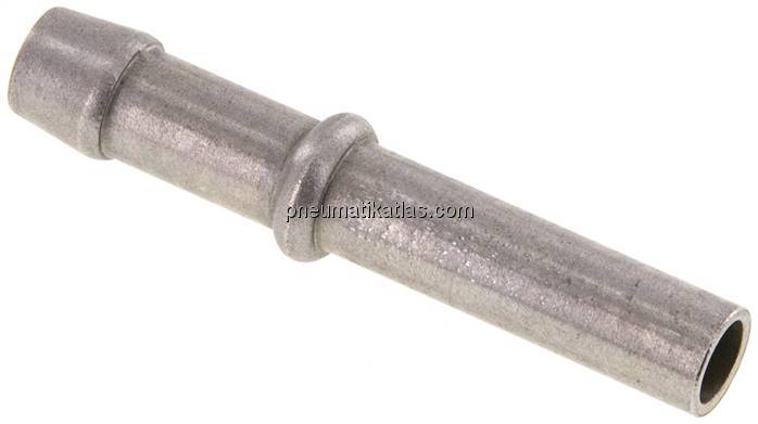 Schlauchnippel Rohr 8, Schl. 7 - 8mm, 1.4301