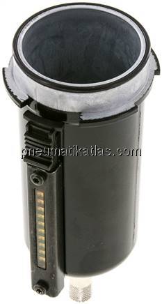 MULTIFIX Metallbehälter mit Sichtrohr, automatisch (drucklos geschlossen)