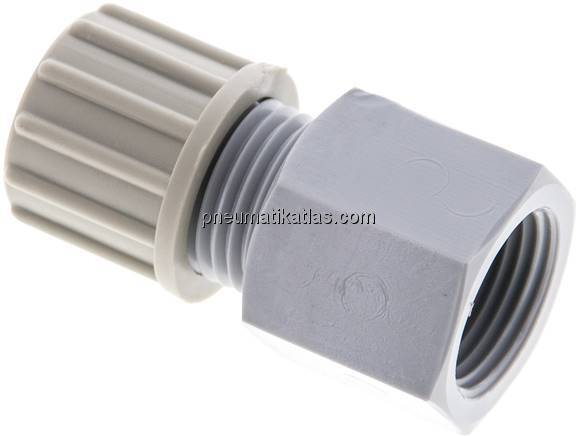 Aufschraub-Verschraubung G 3/8"-10x8mm, PA