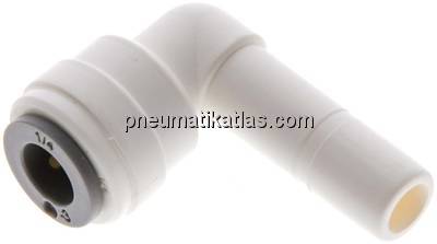 Winkel-Steckanschluss 5/16" (7,94 mm) Stecknippel-1/4" (6,35 mm) Schlauch, IQS-L