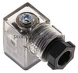 LED-Stecker Größe 0C (DIN/EN-C), 24 V AC/DC