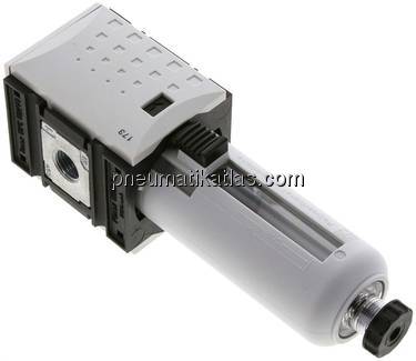 FUTURA Filter, G 1/4", Kunststoffbehälter mit Schutzkorb