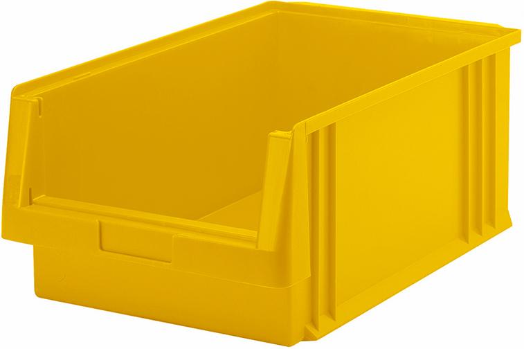 Sichtlagerkasten PLK 1 B315xT500xH200 mm gelb LA-KA-PE