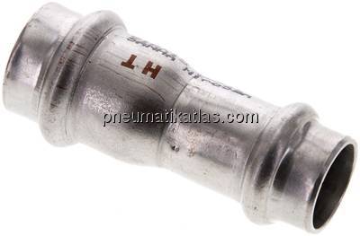 Pressfitting, Reduziermuffe, 18x15mm, 1.4404