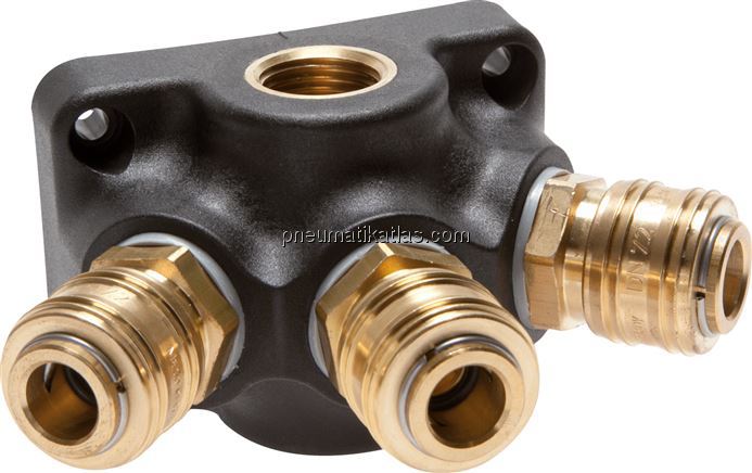 Exemplarische Darstellung: Wanddose Luftweiche, mi