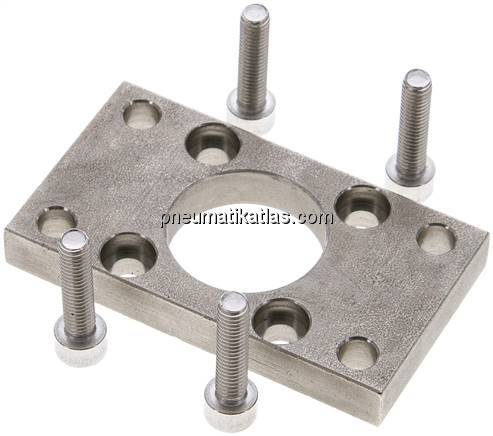 ISO 15552-Flanschbefestigung 32 mm, 1.4401