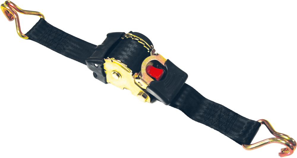 Zurrgurt, autom., 50 mm 3 m, 750 daN, Spitzhak.