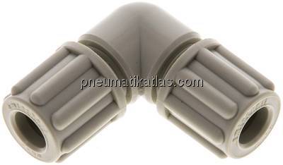 Winkel-Verschraubung 6x4mm, Polypropylen