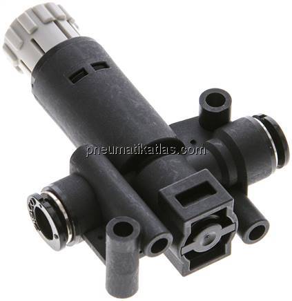 Druckregler 6-6mm, ohne Manometer, IQS-Standard