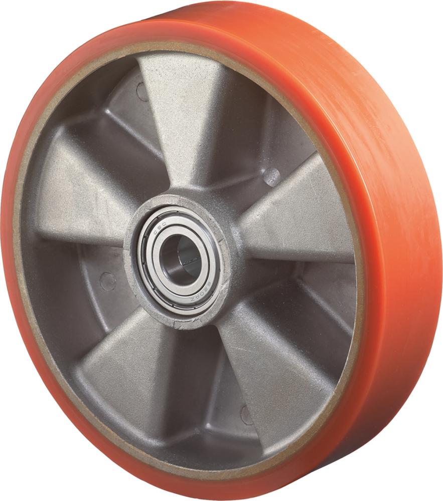 Rad 200/50mm B90.200 Polyure Guss,Radk.Alu,KL Tragkraft 800 Kg BS ROLLEN