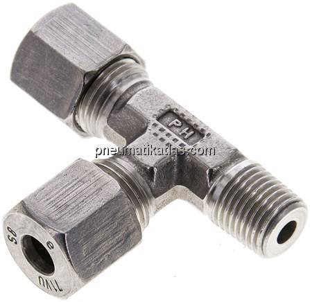 LE-Schneidringverschraubung R 1/4"-8 S (M16x1,5), 1.4571