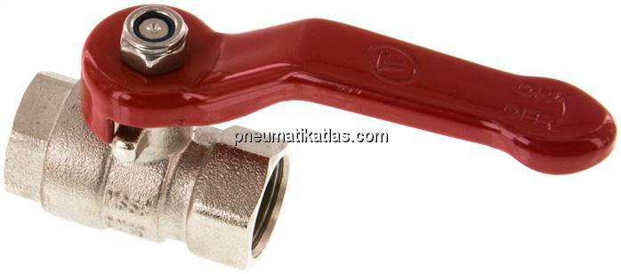 Messing-Kugelhahn, Eco-Line, Rp 3/8", 0 - 25bar