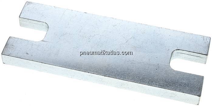 Sicherungsblech für Aufbauschraube (je Klemmbackenpaar wird 1 Stück benötigt), S