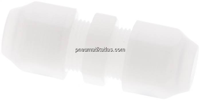 Gerade Schlauchverbindung 8x6mm, Polypropylen