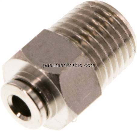 Gerader Steckanschluss R 1/4"-4mm, IQS-MSV (Standard)