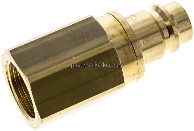 Kupplungsstecker (NW19) G 1"(IG), Messing