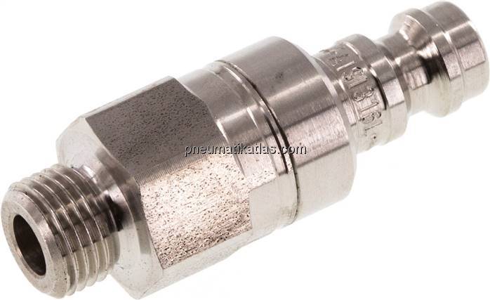 Kupplungsstecker (NW5) G 1/8"(AG), 1.4404